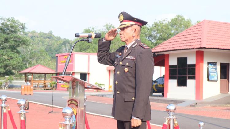 Peringati Hari Sumpah Pemuda ke-96, Wakapolres Lingga Ajak Pemuda Berperan Wujudkan Indonesia Emas 2045