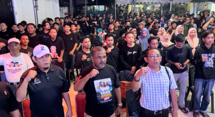 Pemuda Karimun Kompak Dukung Rudi-Rafiq, Harapan Besar Terbukanya Lapangan Kerja