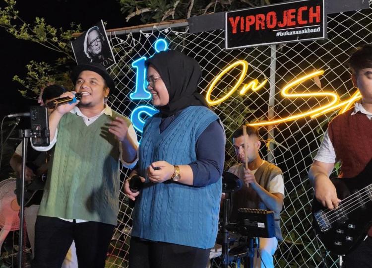 Hiday Band Sukses Hibur Milenial Tanjungpinang, Rizha Hafiz: Pemuda Kunci Pembangunan!