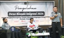 Imigrasi Batam Gelar Penyuluhan Cegah TPPO dan PMI Non Prosedural di Desa Binaan 2024