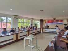 Polres Bintan Gelar Rapat Koordinasi Cegah Masalah Penyaluran BBM Biosolar Bersubsidi