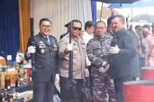 Apel Hari Bea Cukai ke-78 di Batam bersamaan Pemusnahan 11 Juta Batang Tembakau dan 5,3 Ton Narkotika