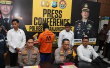 Polresta Tanjungpinang Tangkap RS, Pelaku Perampokan Sadis Lansia Setelah Buron 2 Bulan