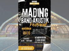 Mading Cafe & Resto di Lingga Gelar Festival Band Akustik, Hadiah Jutaan Rupiah Menanti