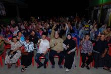 Rasakan Dampak Nyata Calon Petahana, Warga Wonoyoso Tanjungpinang Dukung Rahma-Rizha Hafiz