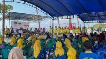 Agak Laen! Kampanye Cawagub Kepri Aunur Rafiq di Desa Tulang Hadirkan Keunikan 