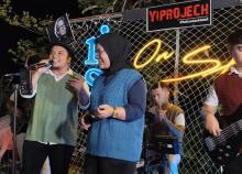 Hiday Band Sukses Hibur Milenial Tanjungpinang, Rizha Hafiz: Pemuda Kunci Pembangunan!