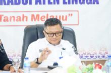 Pemkab Lingga dan DKP Kepri Bahas Solusi Ketersediaan BBM untuk Nelayan