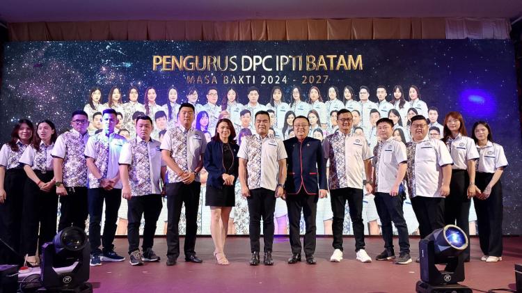 Pengurus DPW IPTI Kepri dan DPC Batam 2024-2027 Dilantik