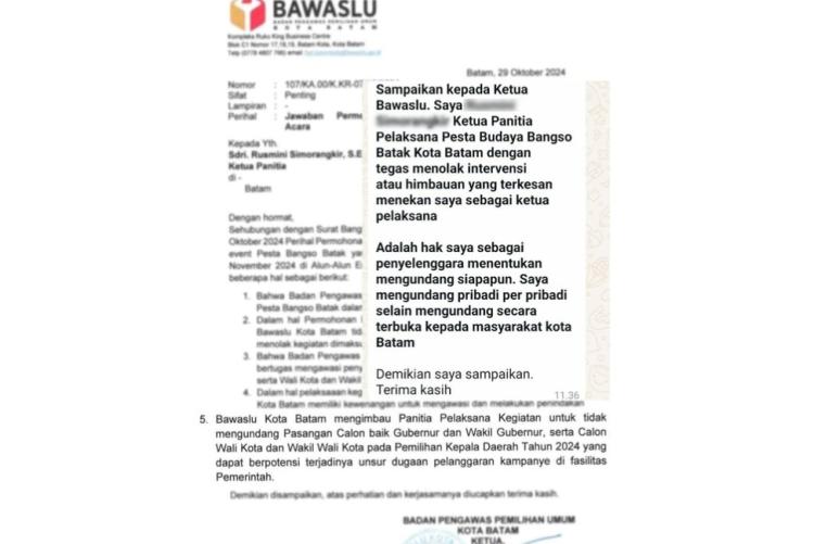 Dugaan Pelanggaran Netralitas, Tim Hukum Rudi-Rafiq Kecam Penggunaan Alun-Alun Engku Putri untuk Kepentingan Politik