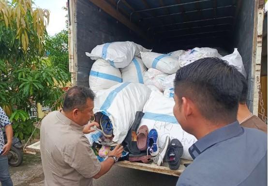 Polisi Masih Buru JM alias Bu Kiki, Tersangka Gudang Pakaian Bekas Ilegal di Batam 