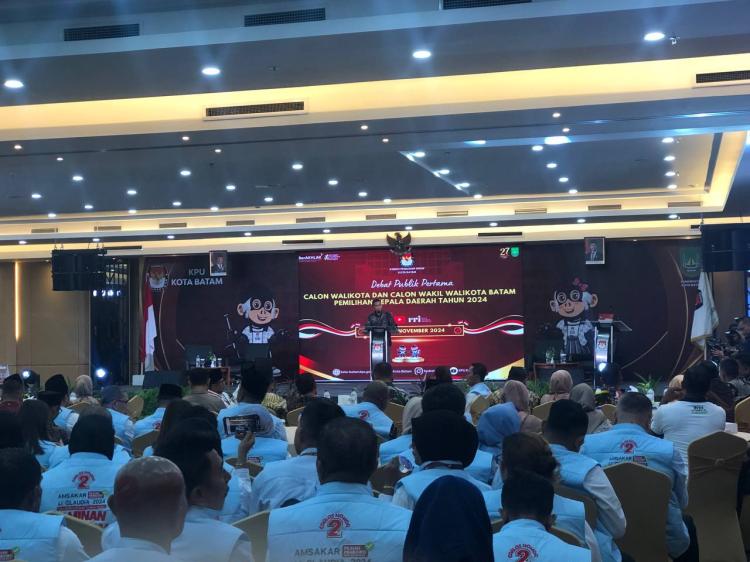 Jadwal dan Lokasi Lengkap Debat Kedua Pilwako Batam 2024