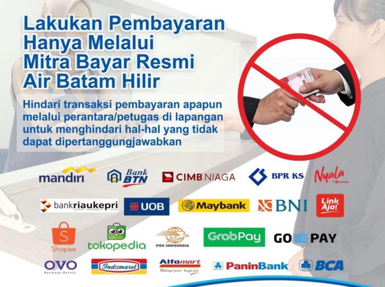 Daftar Mitra Resmi Bayar Tagihan Air Bersi ABH yang Wajib Warga Batam Ketahui