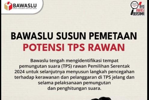 Bawaslu Identifikasi 10 Indikator TPS Rawan Jelang Pilkada 2024 di Tanjungpinang