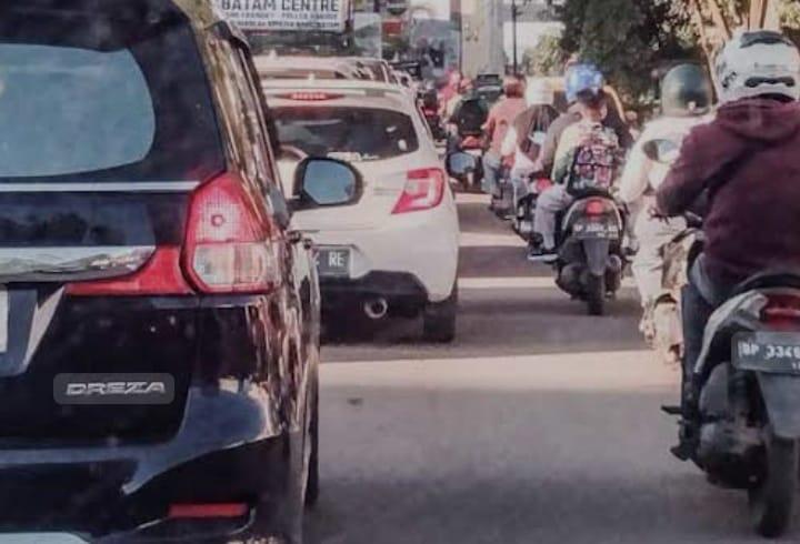 Jadi Langganan Macet, Ini 5 Titik Jalan Kemacetan di Batam Kota saat Pagi dan Sore