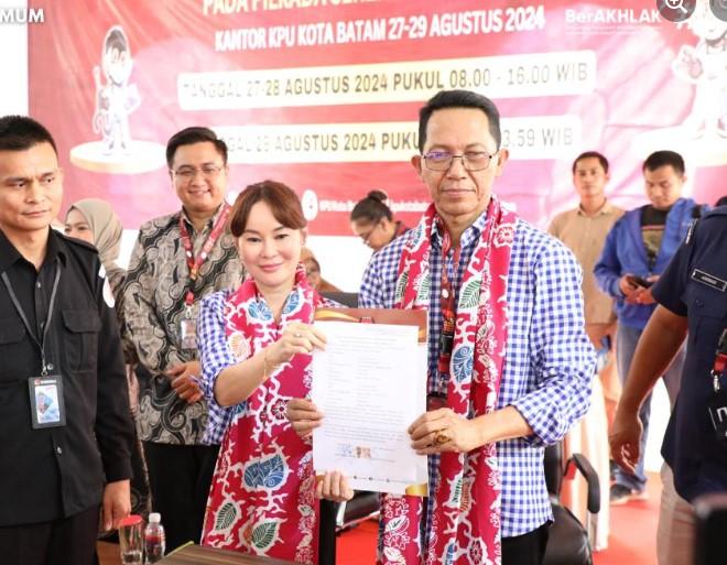 Hasil Quick Count Pilkada Batam 2024 Pasangan Amsakar-Li Claudia Unggul Sementara