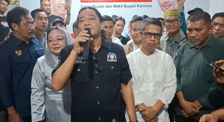 Hasil Real Count KPU Pilkada Kabupaten Karimun, Iskandarsyah-Rocky Deklarasikan Kemenangan