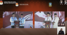 Debat Panas Calon Gubernur Kepri Rudi dengan Ansar Ahmad Soal Permasalahan PSN Rempang Eco City