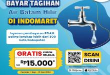 Pelanggan Air Batam Hilir Bisa Dapat Kupon Belanja Gratis di Indomaret, Begini Caranya!