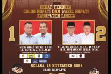 Saling Sindir Lewat Sastra: Lirik Lagu, Pantun, Puisi, dan Gurindam Penutup Pamungkas Debat Pilkada Lingga 2024
