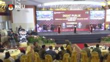 Debat Pilkada Ke-2 Batam Molor Dua Jam, Paslon Nomor 2 Terlambat Hadir Sempat Terjadi Protes