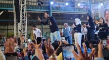 Meriah! Kampanye Amsakar Achmad-Li Claudia di Batam Dimeriahkan Artis Ibu Kota