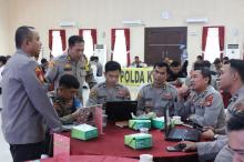 Polda Kepri Ikuti Gladi Posko Olah Taktis Strategis Operasi Mantap Praja, Dukung Pilkada Damai di Kepri 