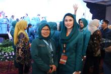 Sabine Rohden Ikut Rakornas dan Pelantikan Ketua Umum TP PKK Pusat  2024-2029