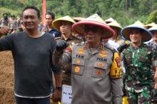 Polri Dukung Ketahanan Pangan di Kepri, Andi Agung Ingin Lahan Tak Terpakai Dijadikan Lahan Produktif