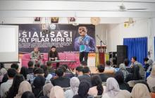 Randi Zulmariadi Sosialisasikan Empat Pilar Kebangsaan di STIE Pembangunan Tanjungpinang