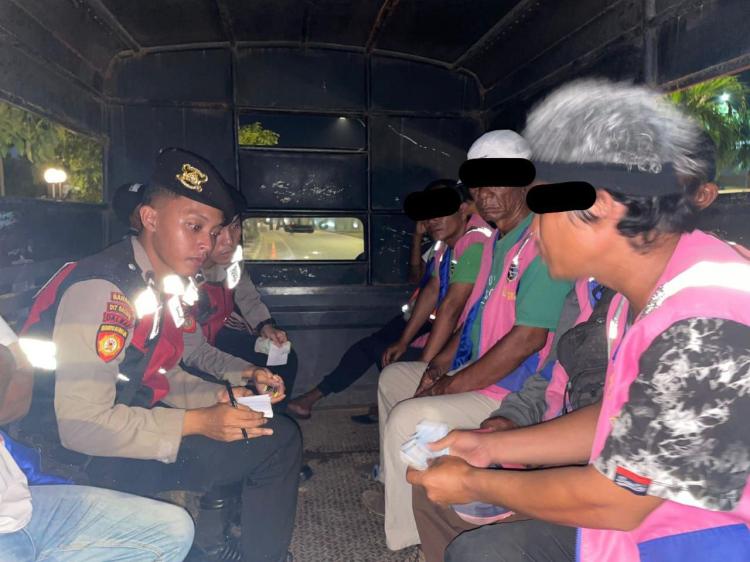 Polda Kepri Tertibkan Juru Parkir Liar di Batam, 26 Orang Diamankan