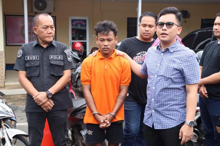 Polsek Lubuk Baja Tangkap Pelaku Curanmor yang Viral di Medsos, 5 Motor Curian Diamankan