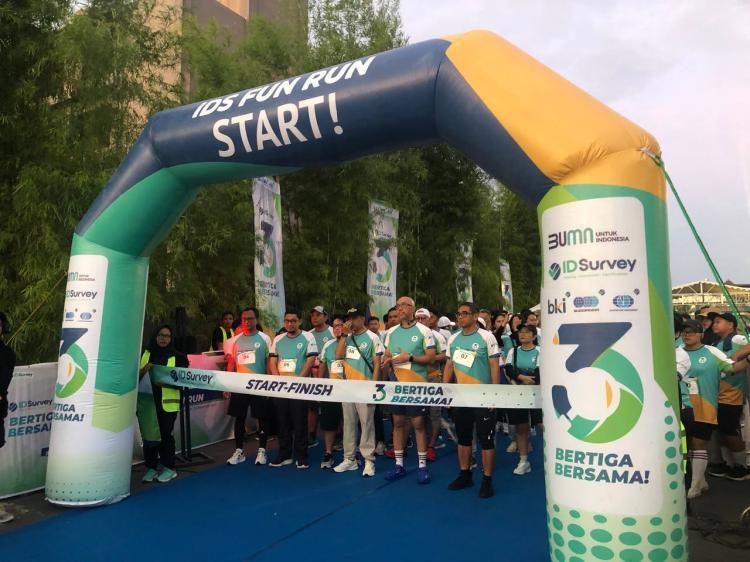 IDSurvey Fun Run: Mempererat Kebersamaan Menuju Puncak HUT IDSurvey ke-3