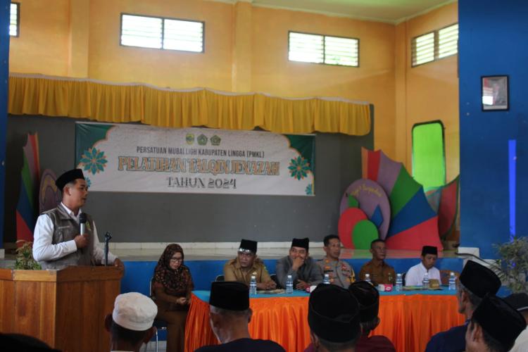 Persatuan Muballigh Lingga Gelar Pelatihan Talqin Jenazah, Cetak Pentalqin Handal