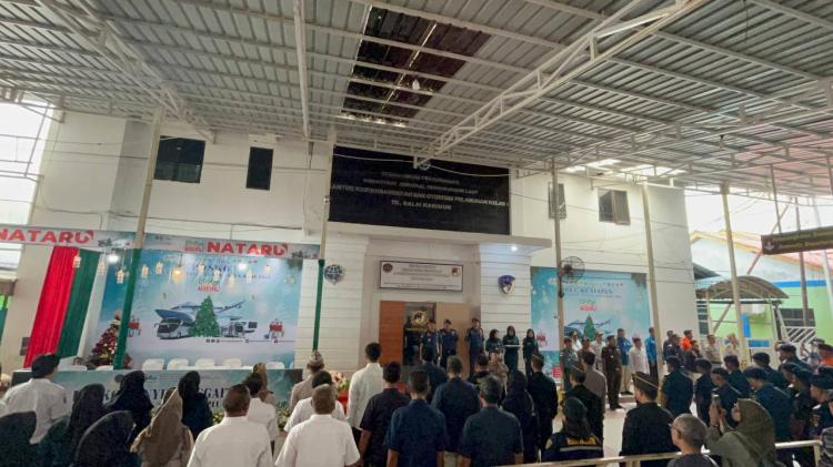 KSOP Tanjung Balai Karimun Gelar Apel Siaga, Peresmian Posko Natal 2024 dan Tahun Baru 2025