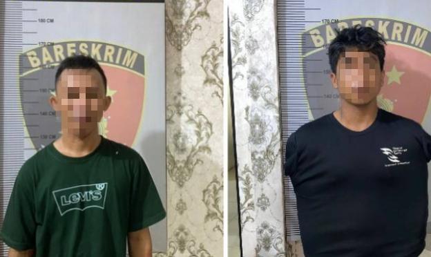Polsek Tebing Tangkap Dua Pencuri Kabel di Pantai Tanjung Sebatak