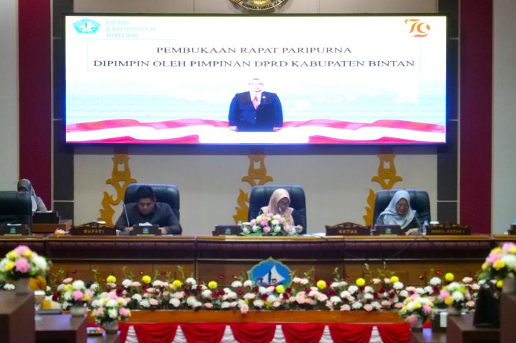 Resmi! Salah Satu Dinas di Bintan Berganti Nama Usai Paripurna Pengesahan Perda SOTK