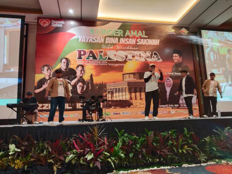 Galang Donasi, Yayasan Bina Insan Sakinah Gelar Konser Nasyid Peduli Palestina