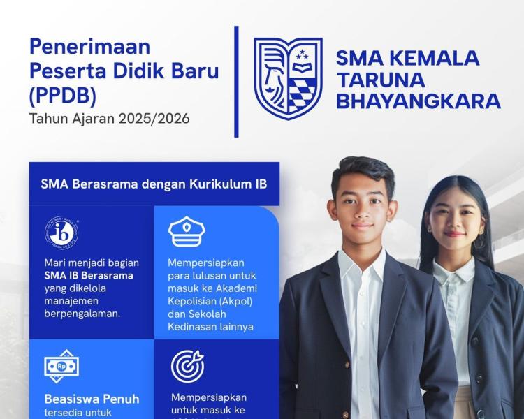 Cara Daftar SMA Kemala Taruna Bhayangkara Berasrama dengan Kurikulum IB di Kepulauan Riau