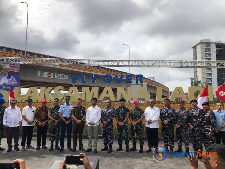 Muhammad Rudi Resmikan Flyover Laksamana Ladi, Perjalanan Sekupang-Batam Center Lebih Cepat