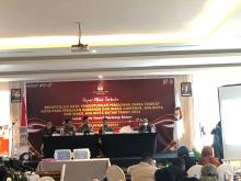 Suasana Rapat Pleno Rekapitulasi Suara Pilkada Kota Batam, KPU Buat 15 Tata Tertib