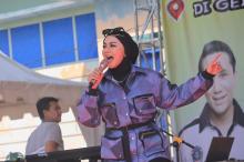 Lagu Di Reject Dibawakan Langsung Jenita Janet untuk Hibur Masyarakat Bintan  