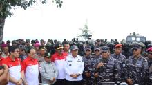 Kedatangan Kepala Staf TNI-AL Laksamana Muhammad Ali di Lingga untuk Latihan Pasukan Khusus Bima-24