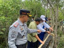Rutan Karimun Manfaatkan Hutan Mangrove untuk Budidaya Kepiting Bakau, Libatkan Warga Binaan