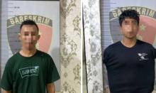 Polsek Tebing Tangkap Dua Pencuri Kabel di Pantai Tanjung Sebatak