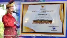 Kemendagri Anugerahi Batam APBD Award 2024, PAD Melonjak hingga Rp1,5 Triliun