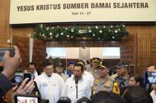 Kapolda Kepri dan Forkopimda Tinjau Pengamanan Natal 2024 di Kota Batam