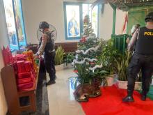Polres Natuna Sterilkan Gereja Demi Keamanan Natal 2024 dan Tahun Baru 2025
