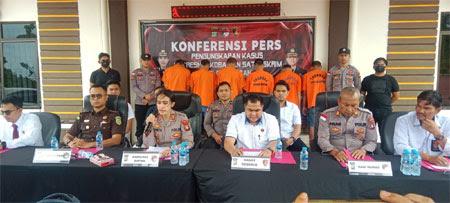 Satresnarkoba Polres Bintan Tangkap 6 Pelaku Narkoba dan Senpi, Termasuk WNA di Tanjunguban