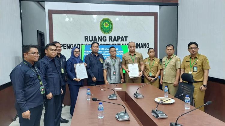 Pemkab Lingga dan PN Tanjungpinang Teken Kerjasama Tingkatkan Layanan Kependudukan
